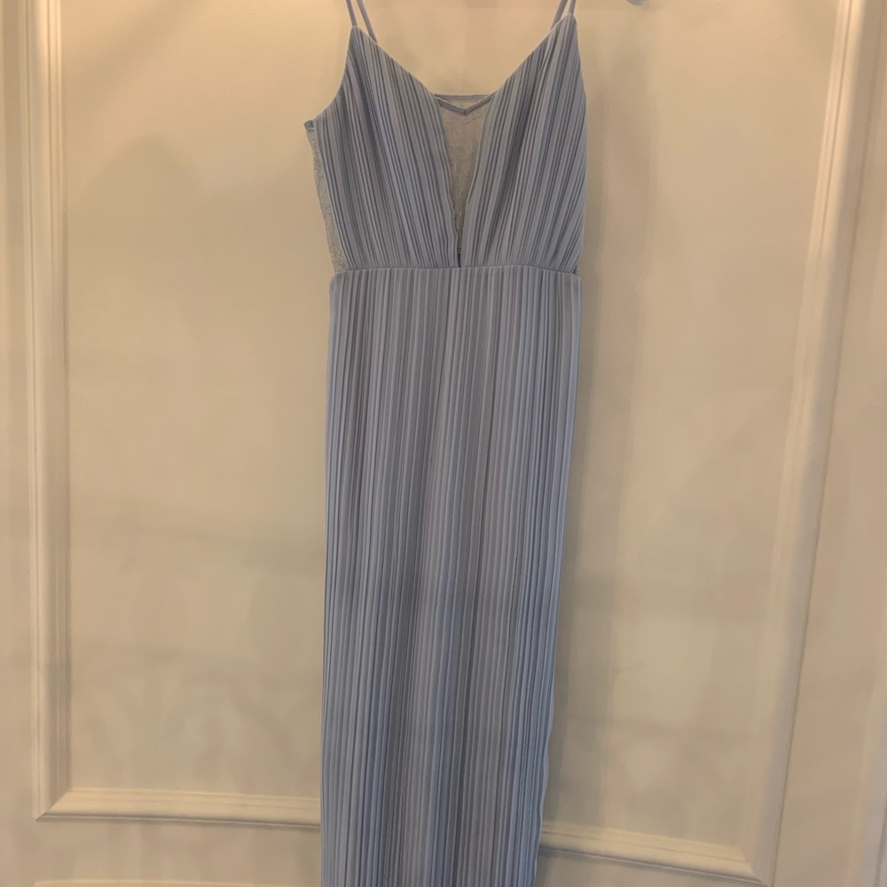 Elegant BCBGeneration Maxi Dress in Light Blue